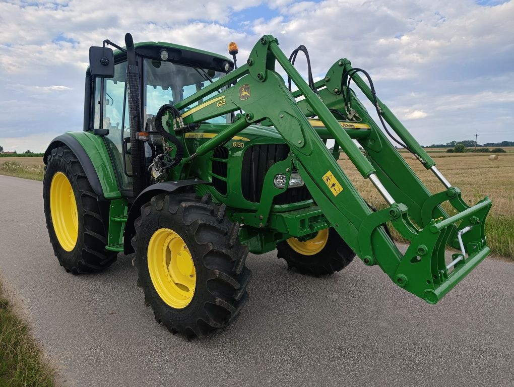 John Deere 6130 z turem JD 633, 6230, 6120, 6220, 5920
