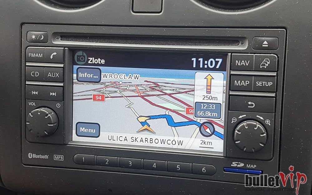 Nissan LCN1 Nawigacja Polskie Menu Lektor Najnowsza Mapa Europy