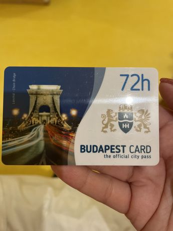 Budapest pass 72h / Budapeszt pass