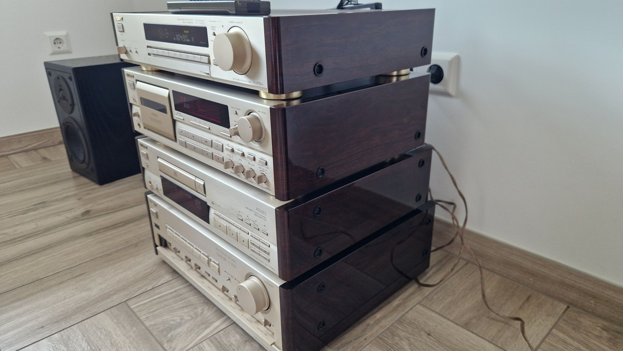 Zestaw Sony ES  F770ES X559ES TC-K890ES ST-S770ES