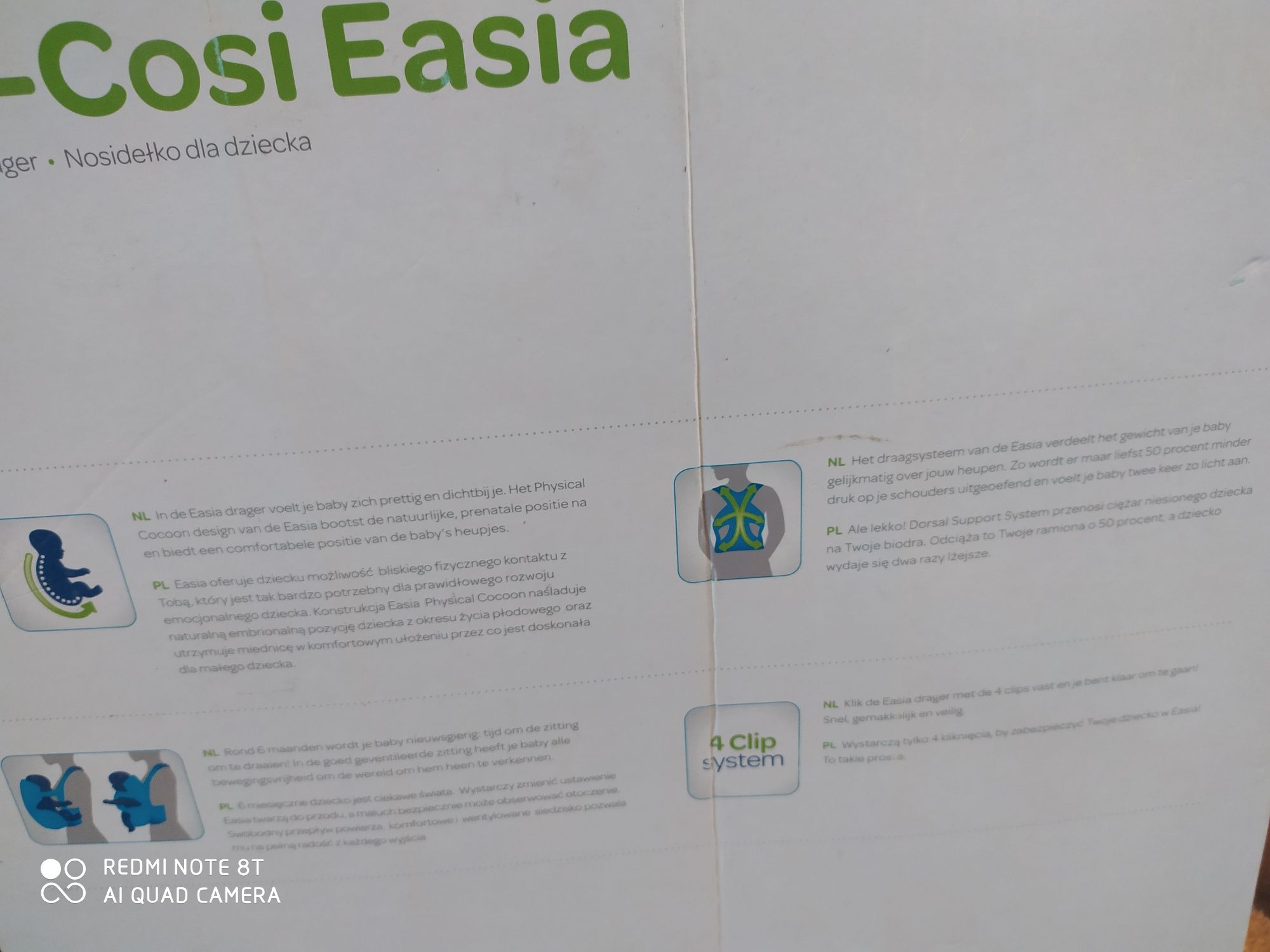 Nosidełko dla dziecka Maxi Cosi Easia