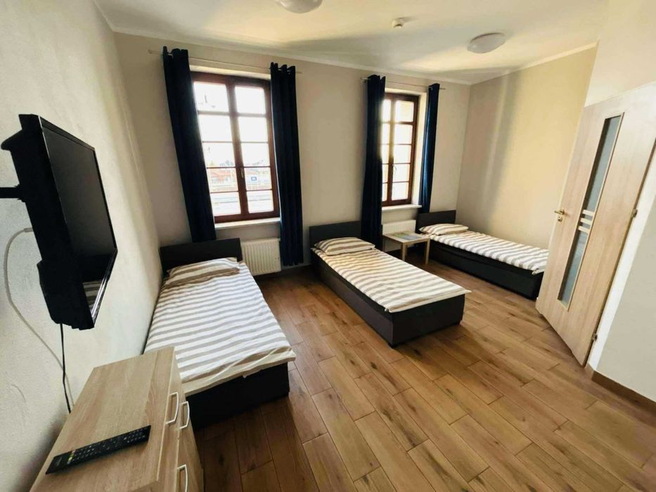 Tani nocleg Ełk, Hostel, CENTRUM ,pokoje z prywatną łaz i tv