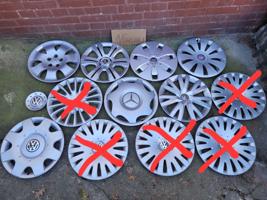 Kołpaki VW Opel Ford Mercedes 15 cali 16 cali 14 Fiat