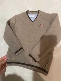Зимовий светр 80%шерсть 104-110 розмір