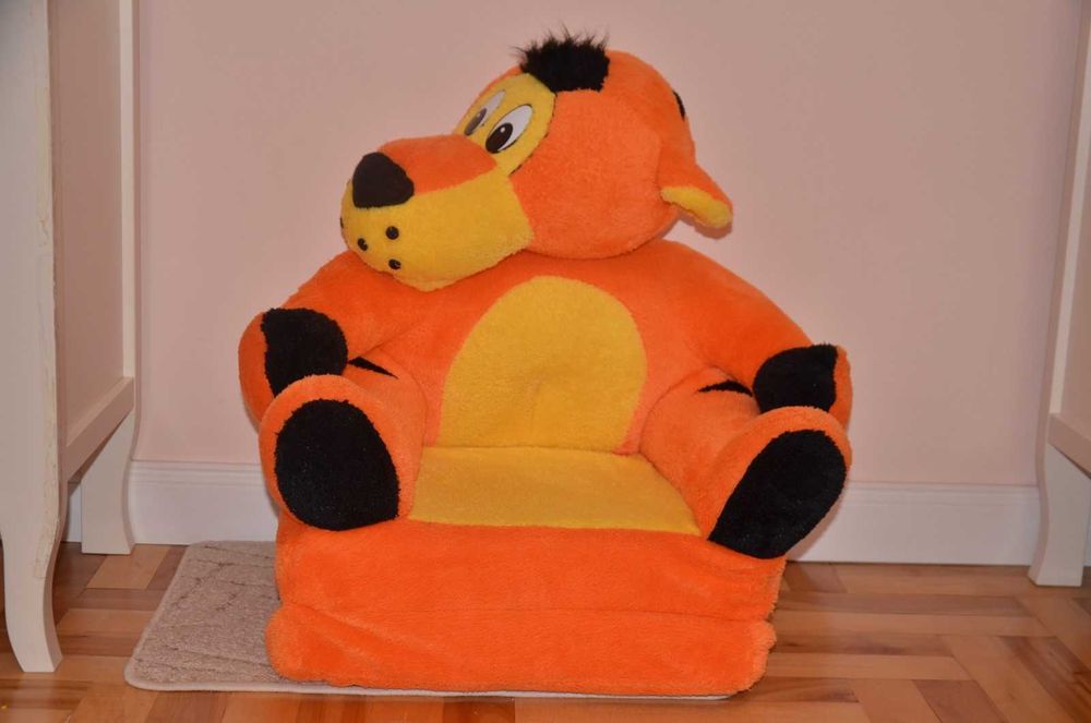 Fotel dla dziecka tygrysek rozkładany