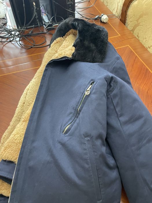 Летная куртка, 54-3,56-5,норка, молния авиационная удлиненая, нов