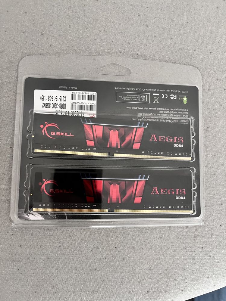 Pamięć Ram G.SKILL Aegis DDR4 2x8gb