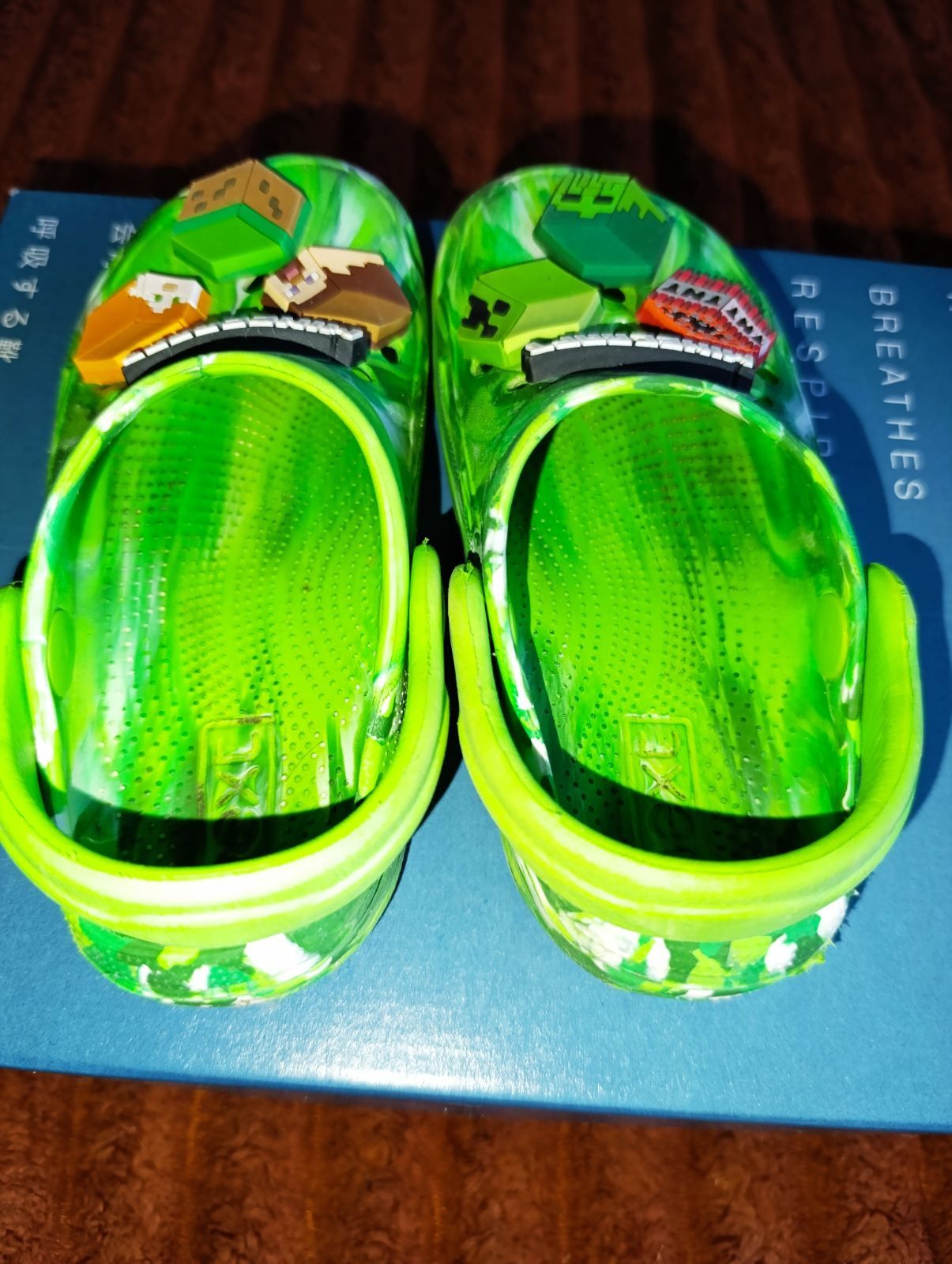 Crocs c9 кроксы Майнкрафт для мальчиков