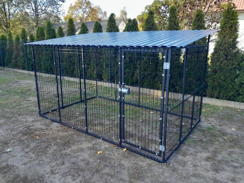 Klatki I Kojce dla Psów Kojec Boks 3x2m Stalowy