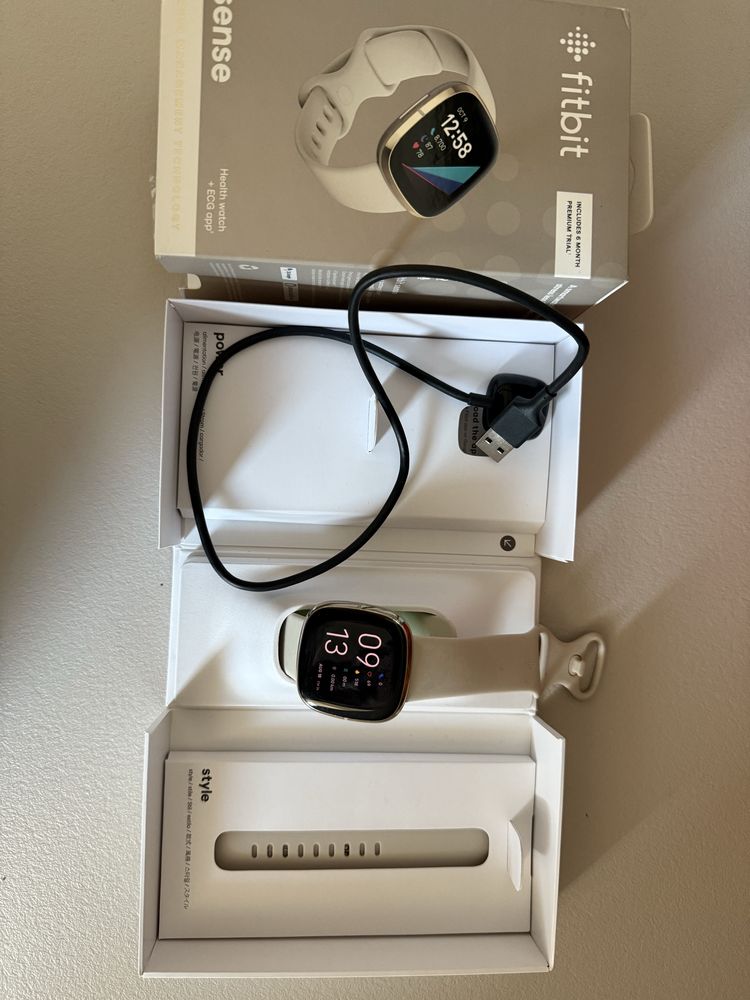 Zegarek smartwatch fitbit sense