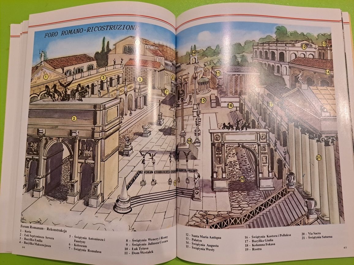 Książka o Rzymie, piękne wydanie