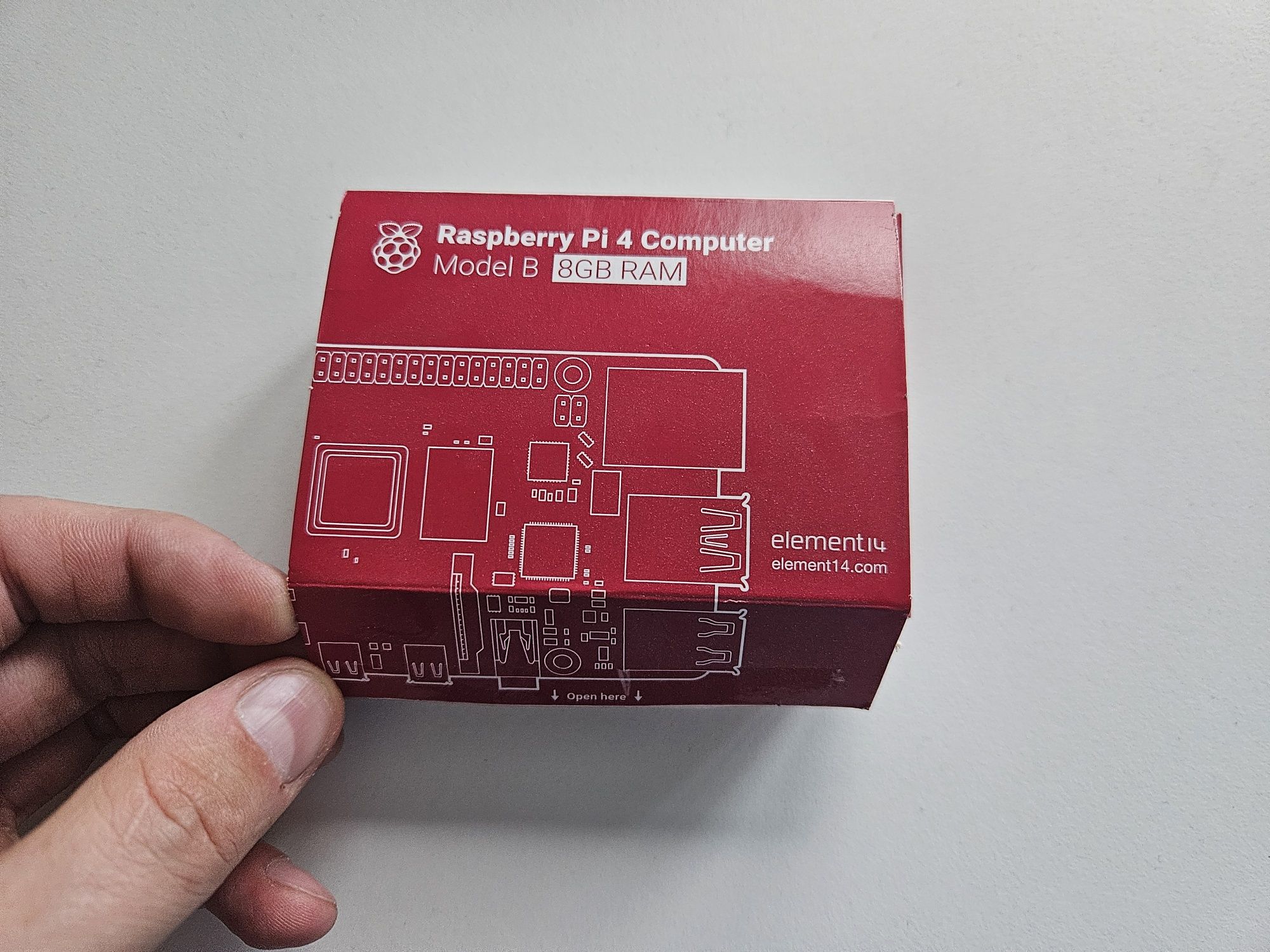 Raspberry pi 4 8Gb + chłodzenie + zasilacz