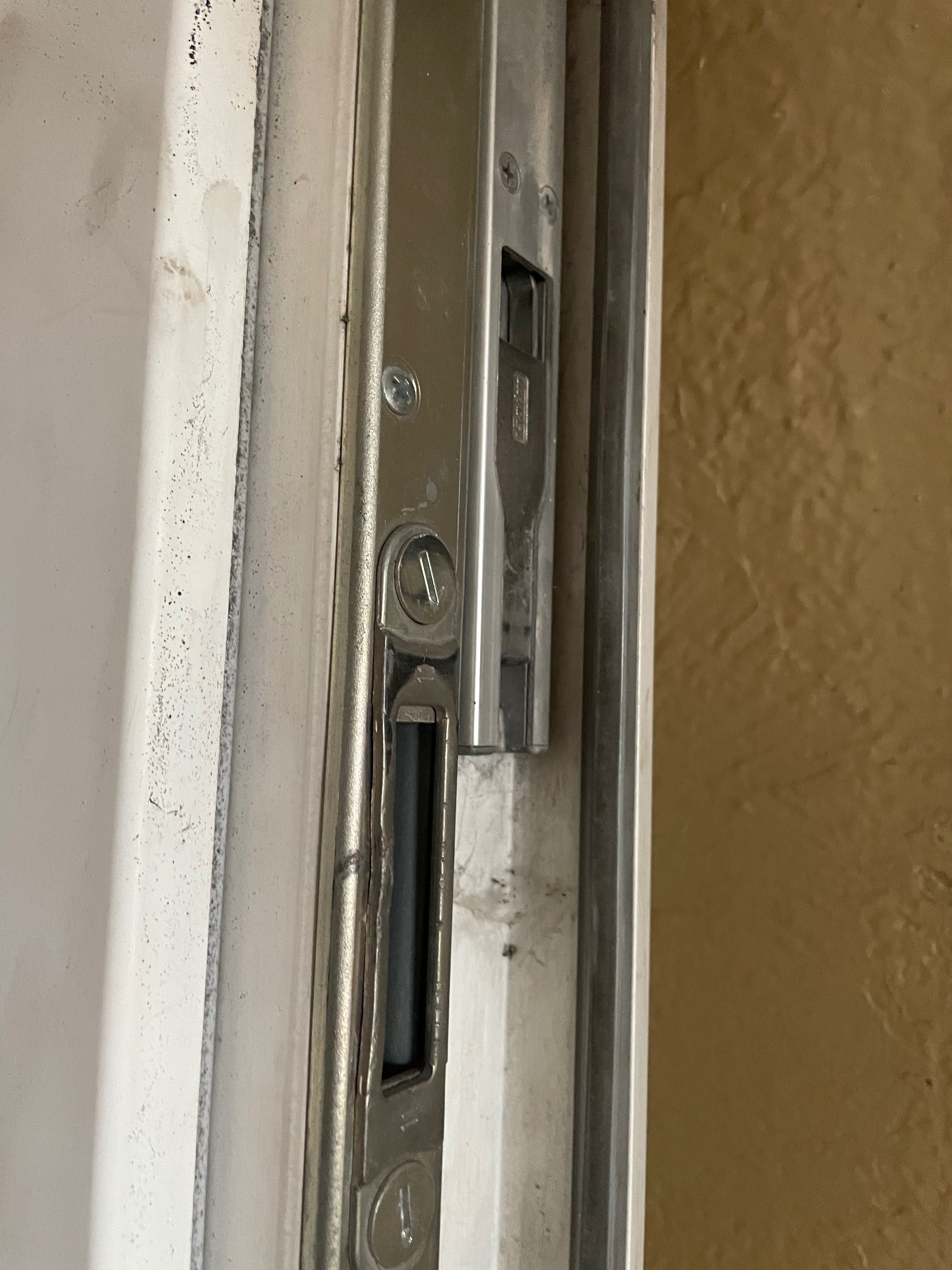 Drzwi zewnętrzne pcv wkładka, klamka solidne 180/210cm