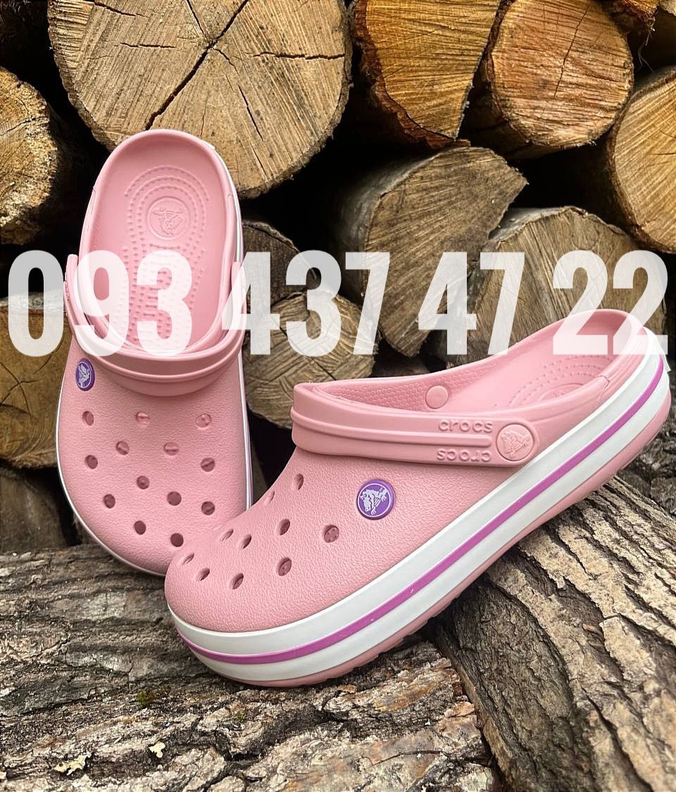 Купити Crocs Crocband Жіночі крокси Сабо Супер ціна!У наявності