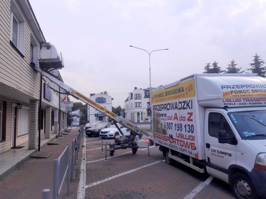 Transport Bus Winda Meblowa Przeprowadzki Wnosimy Pianina Sejfy Wywóz