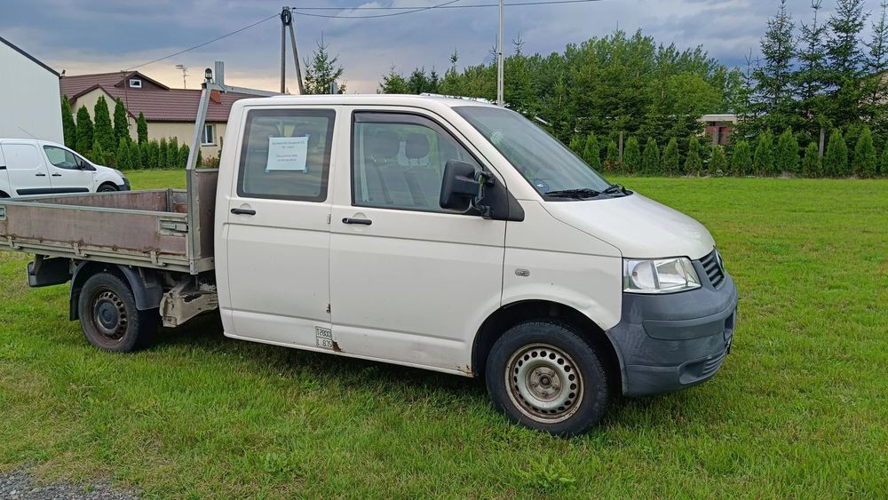 Volkswagen Transporter  Sprzedam Volkswagen  Transporter 2.5TDI DOKA, brygadówka.