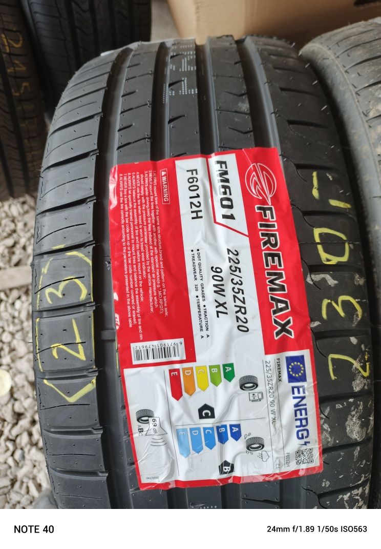 Nowe opony letnie 225/35/20 Firemax 2 sztuki 23r