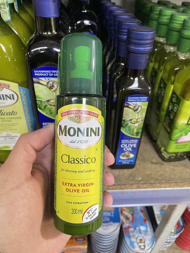 Оливковое масло Монини в спреи 200мл / оливкова олія Моніні