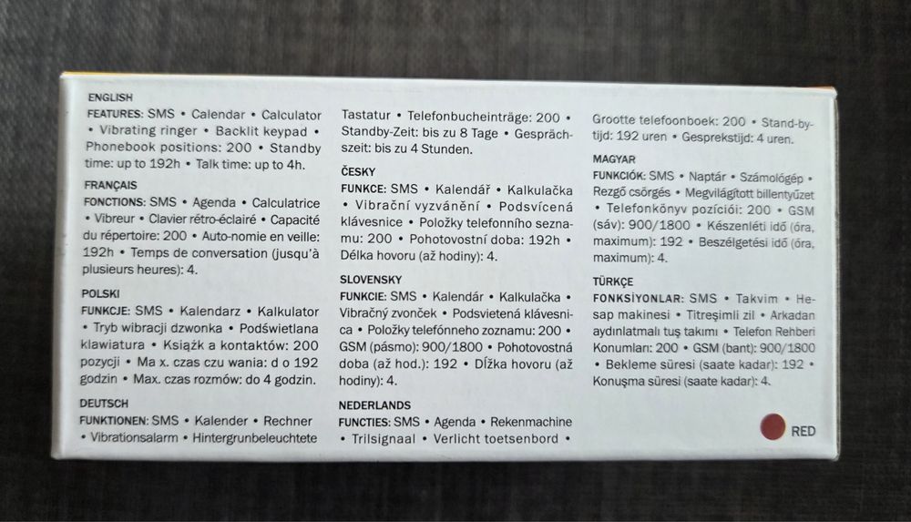 Telefon komórkowy z klapką