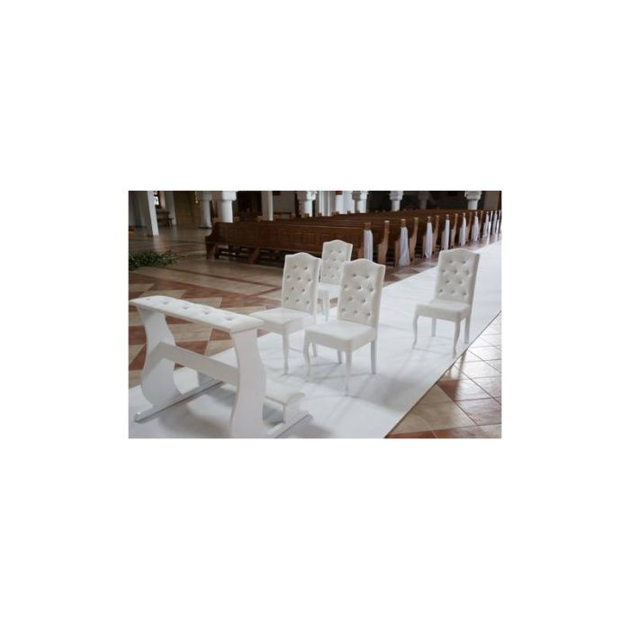 Krzesło ślubne białe