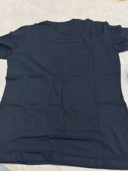 T -shirt damski czarny z logo