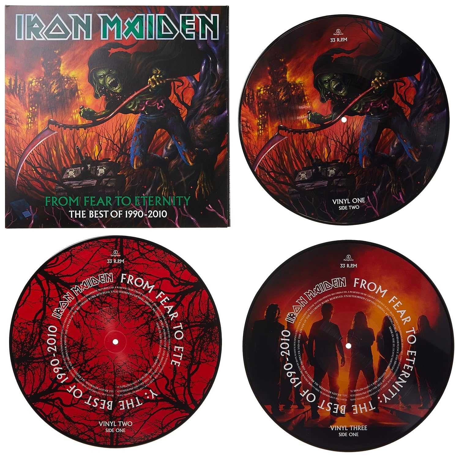 Iron Maiden From Fear To Eternity Winyl 3LP Picture Disc nowa w folii