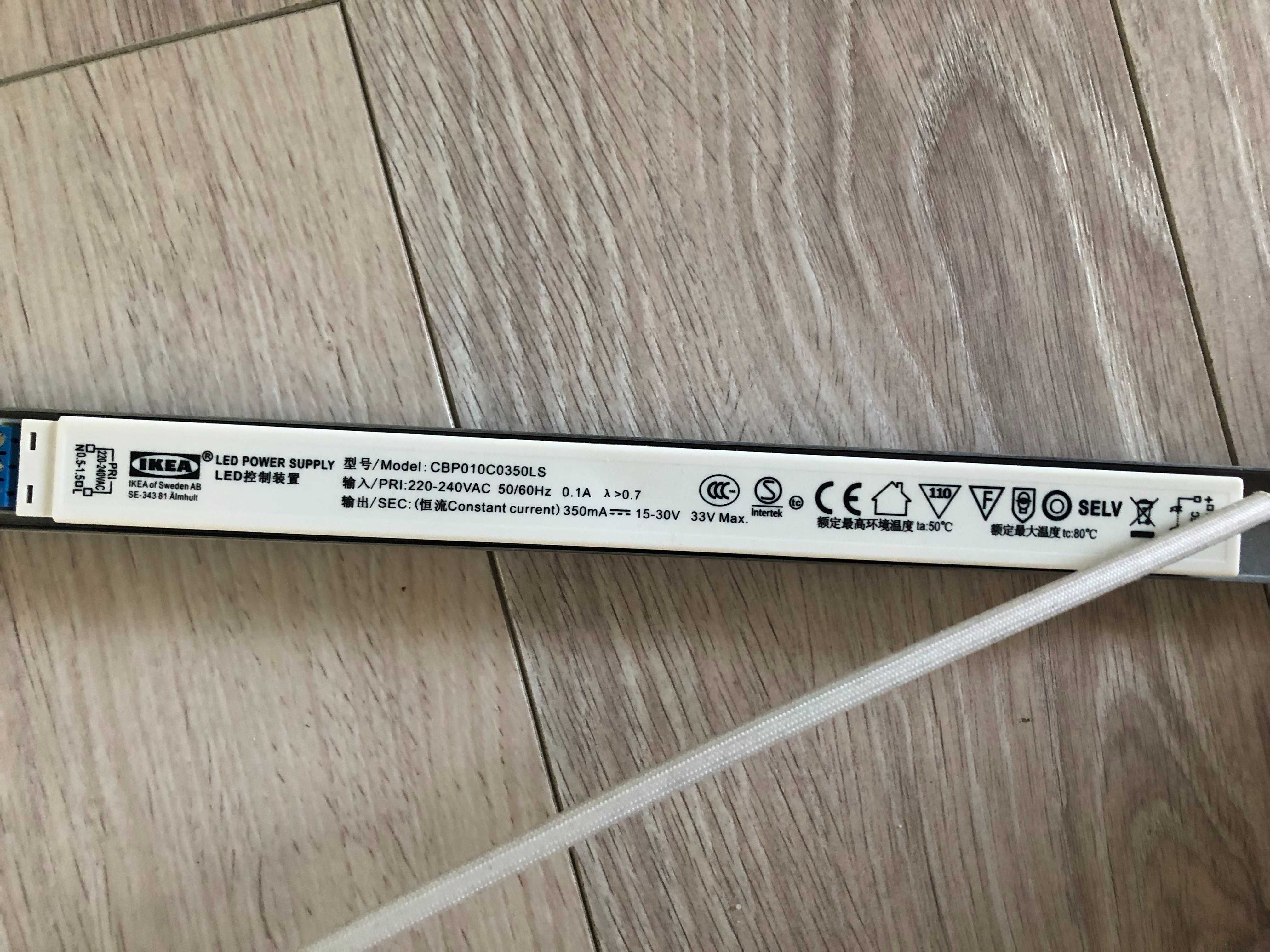 BÄVE Lampa sufitowa LED, 3 reflektory, biały