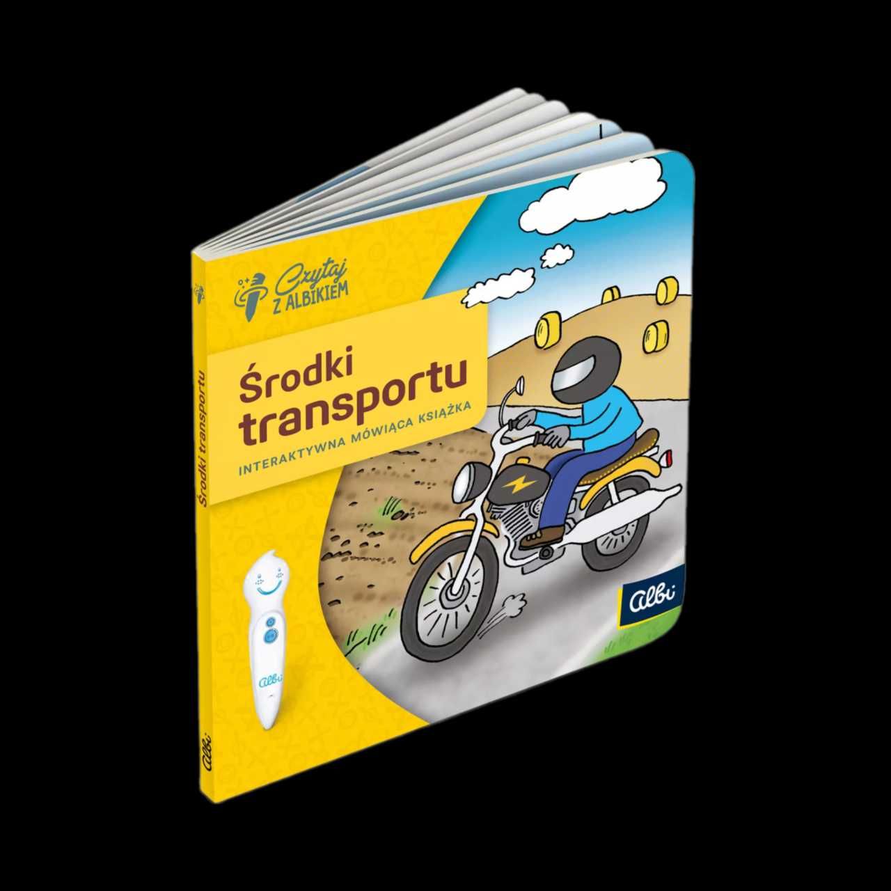 Czytaj z Albikiem INTERAKTYWNA Miniksiążka Środki transportu 2+ ALBIK