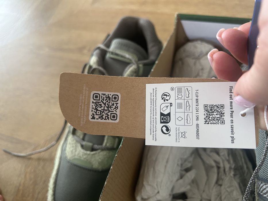 Lacoste кросівки чоловічі T-Clip Winter оригінал продам