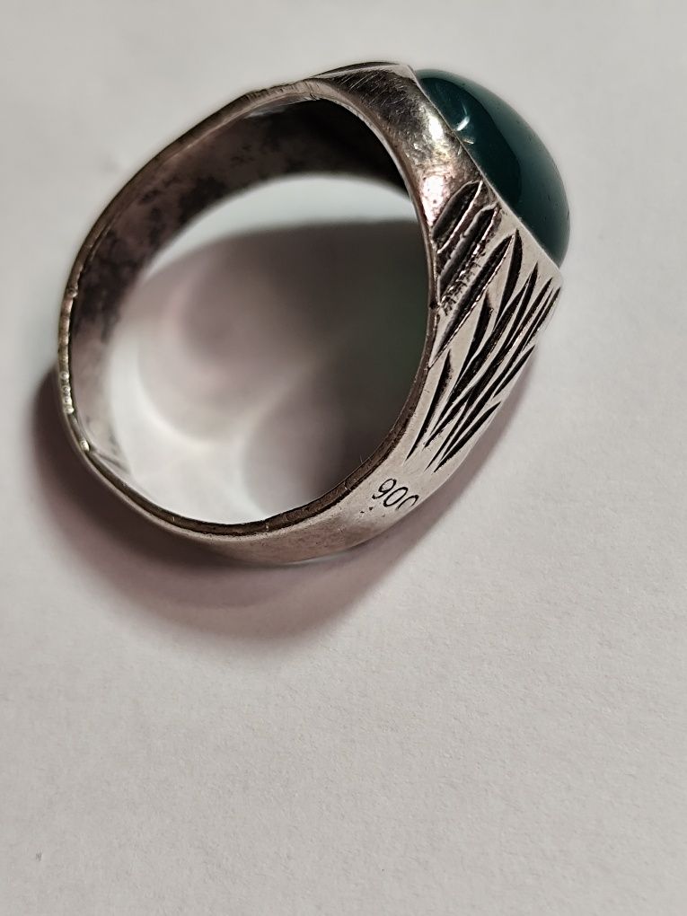 Stary wyrób - pierścionek - srebro 900 - vintage