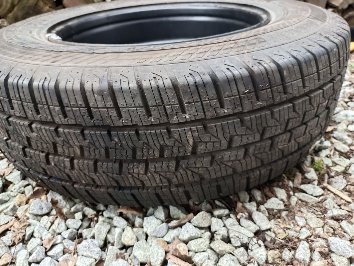 Koło z felgą 205/75R16 Continental wielosezon jak nowa bieżnik 9 mm