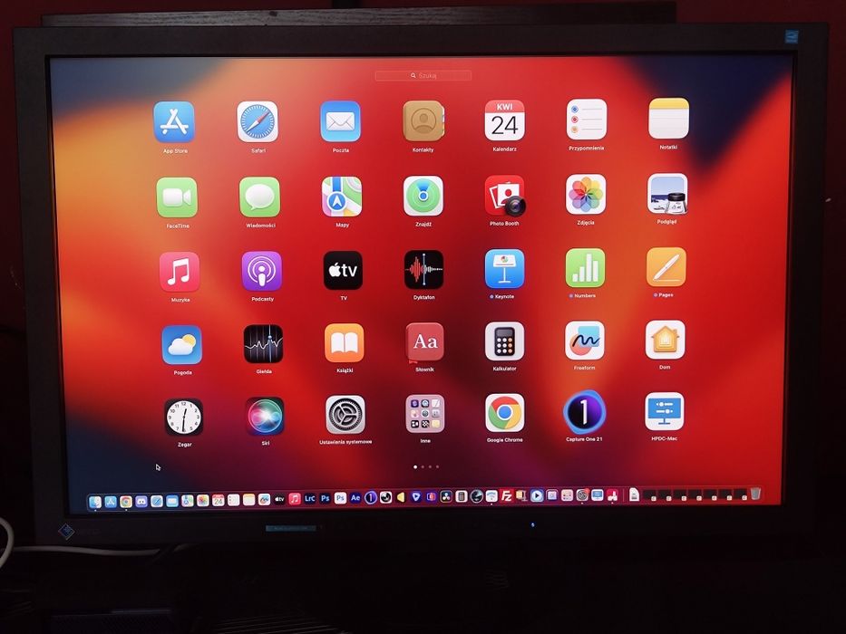 24" EIZO FlexScan S2433W 1920x1200 16:10 dla fotografa grafika Mac PC