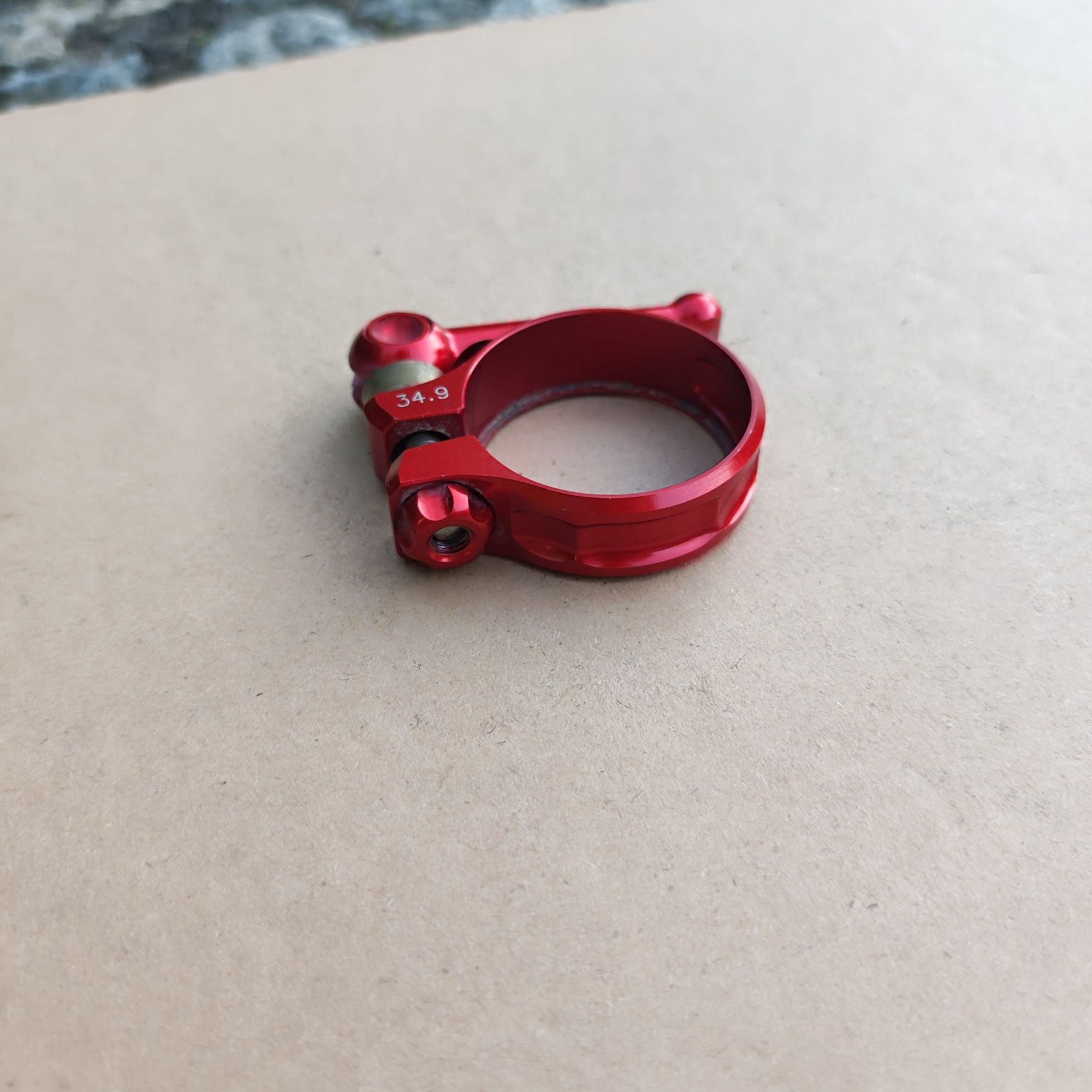 Zacisk sztycy KCNC 34,9mm szybko zamykacz mtb xc trekking