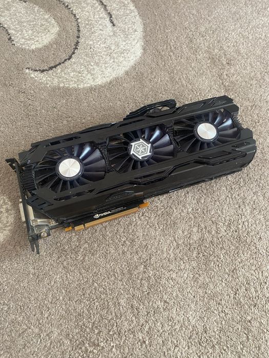 Видеокарта Gtx 1080 ti 11 gb Ichill x4 Под ремонт