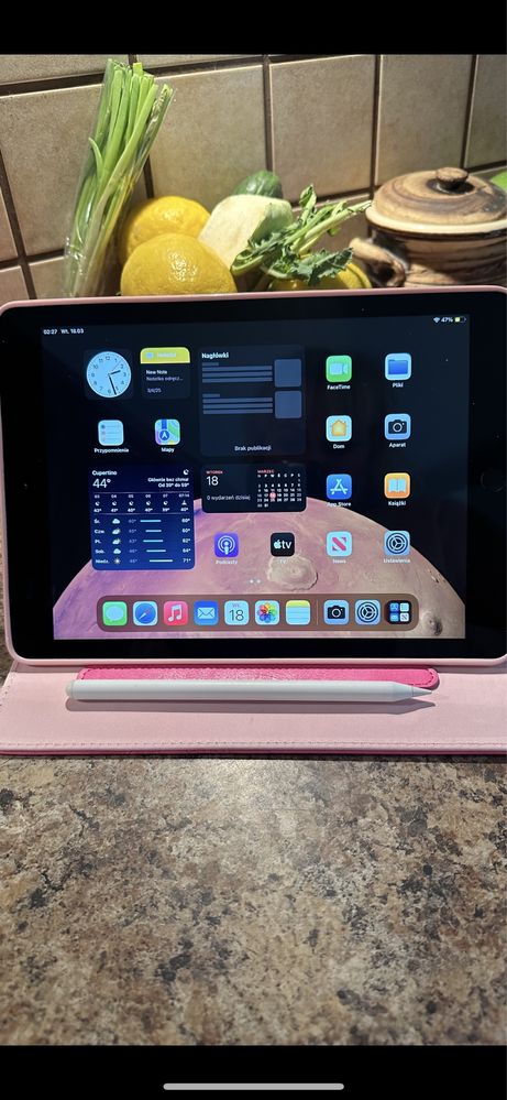 Tablet iPad Apple Retina 10” + NOWY RYSIK - Touch ID - Procreate