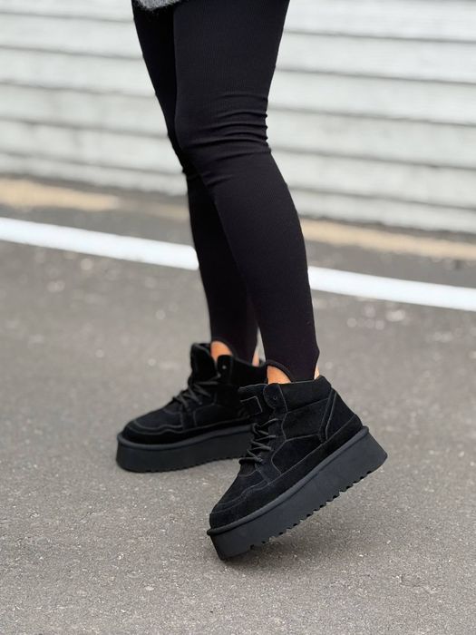 Жіночі зимові черевики з натуральної замші (р.36-41)