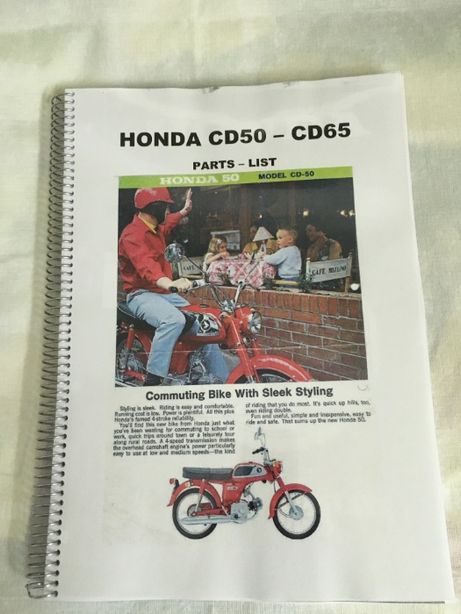 Honda CD50 Parts List