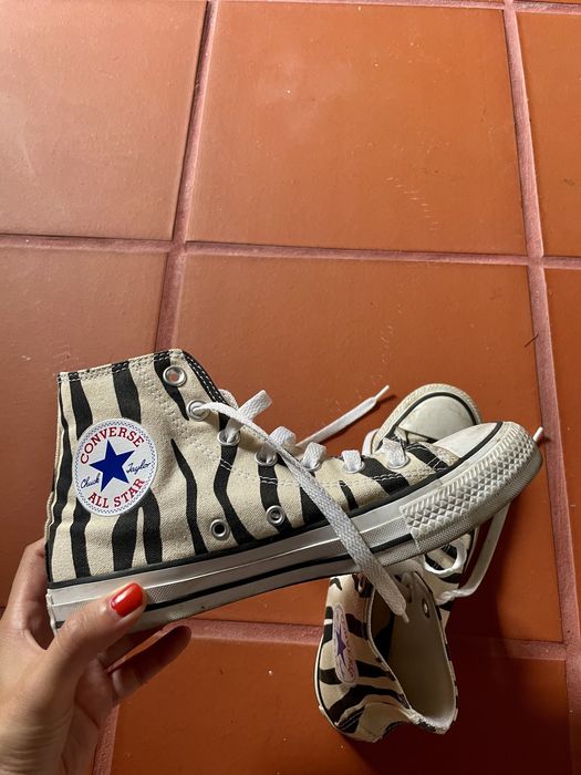 Converse All Star Zebra