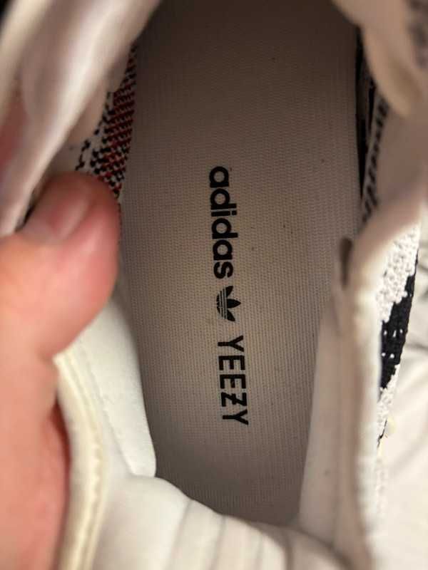 YZ350\Czarno DamskieAdidasYeezy350ZebraV2UnisexTrampki rozmiar.40