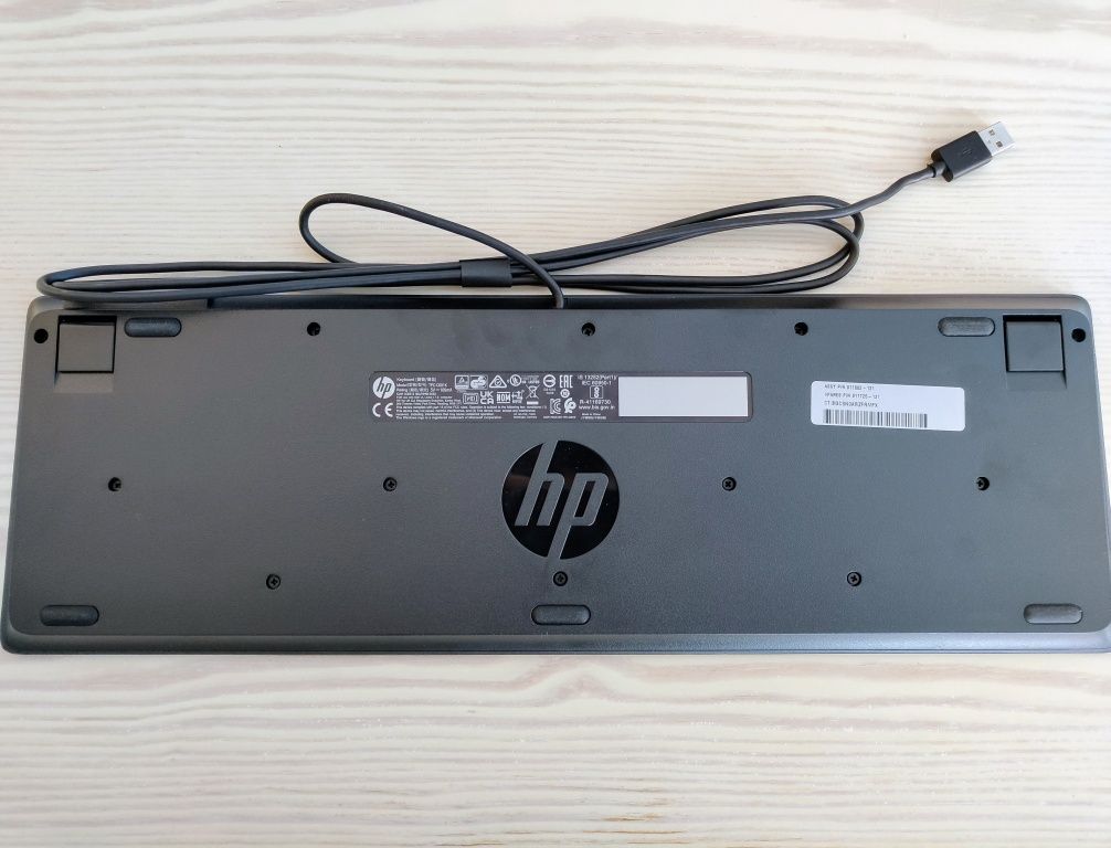 Teclado HP com Leitor de Cartões