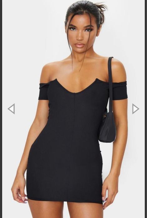 Сукня plt в рубчик чорна