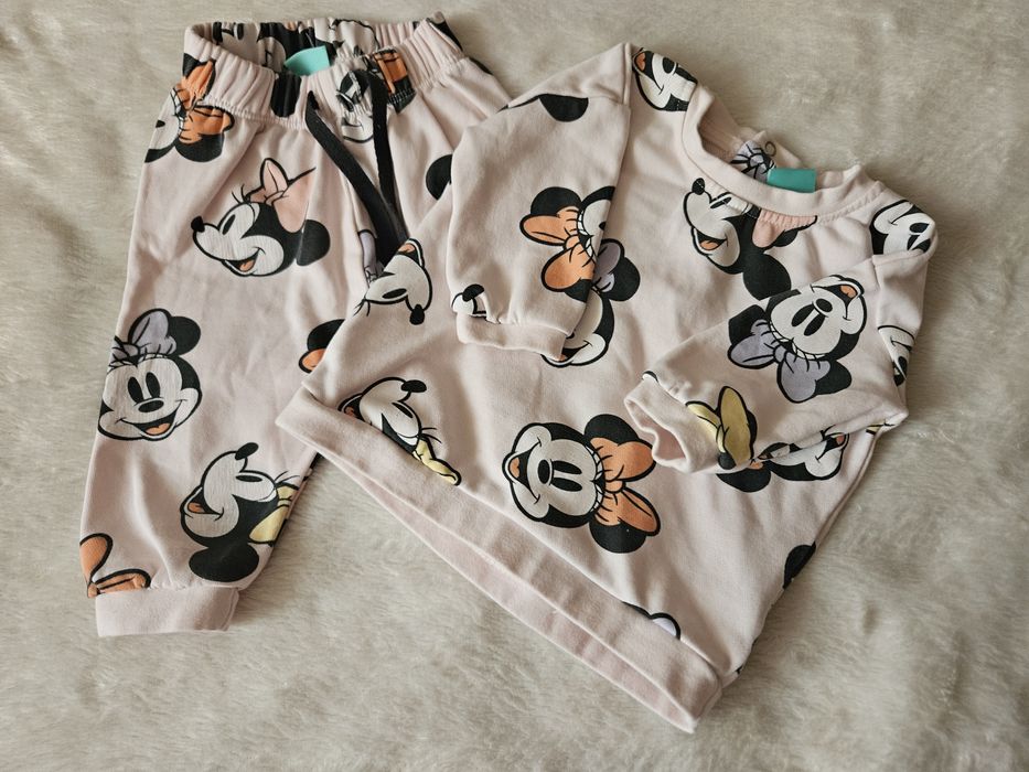 Dres sportowy dresy bluza spodnie rozm 62 Disney baby