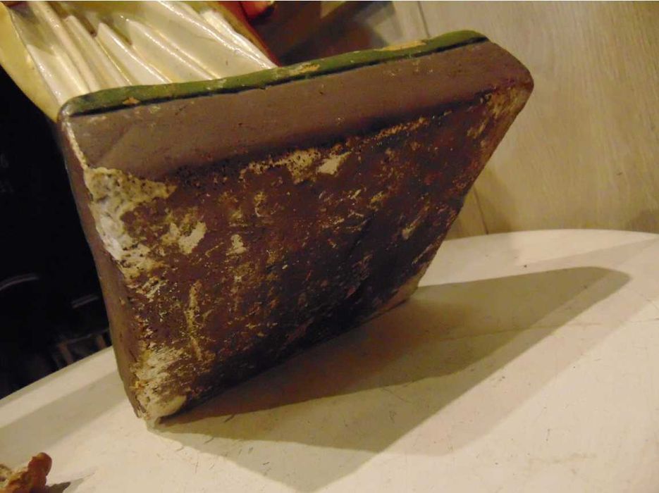 Przedwojenna figura gipsowa Pan Jezus,wys.68 cm.