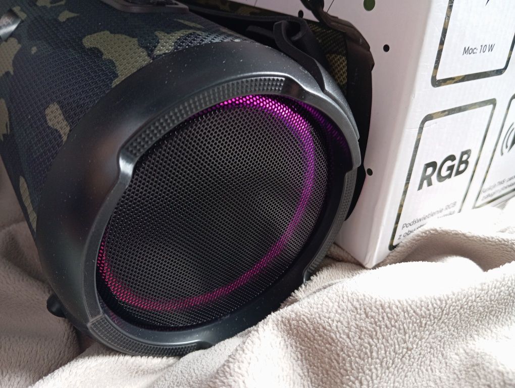 Głośnik bluetooth nowy 10W setty USB micro SD