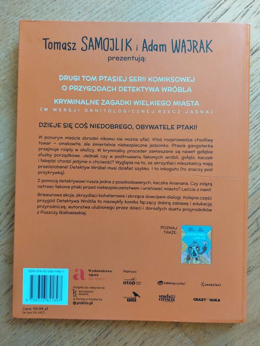 Detektyw Wróbel i Struty Dziób - Adam Wajrak, Tomasz Samojlik