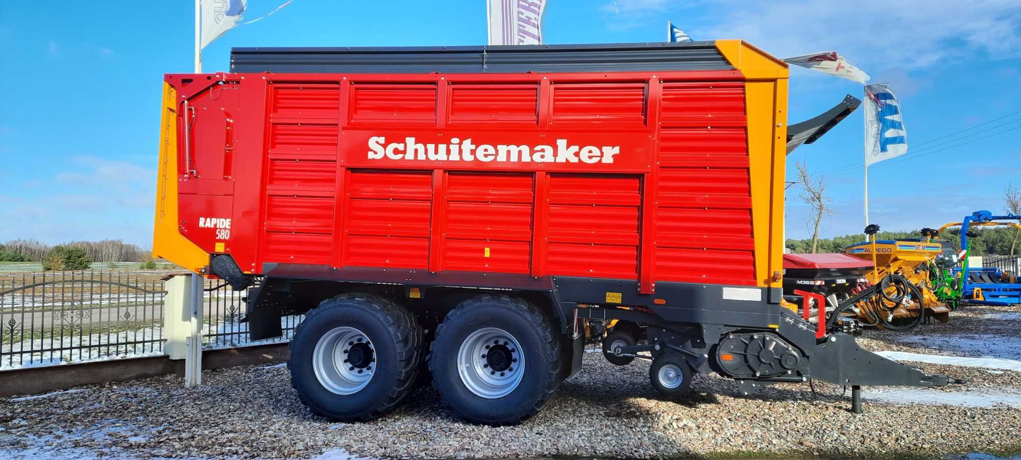 SCHUITEMAKER Rapide 580 Przyczepa Samozbierająca 43 m3 z nadstawą