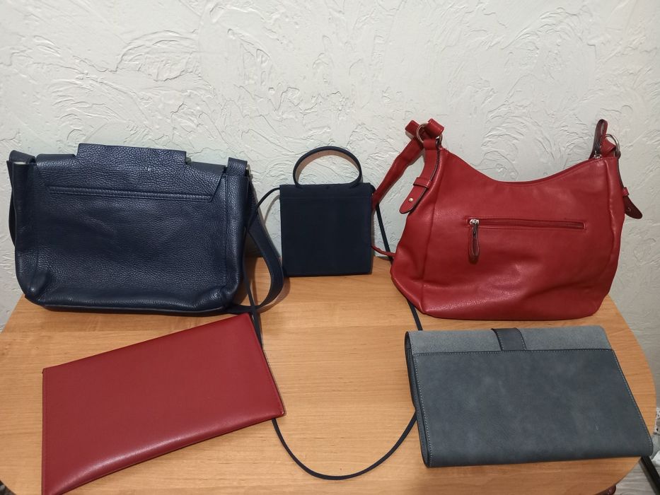 Жіноча Сумка 5шт. в гарному стані комплект