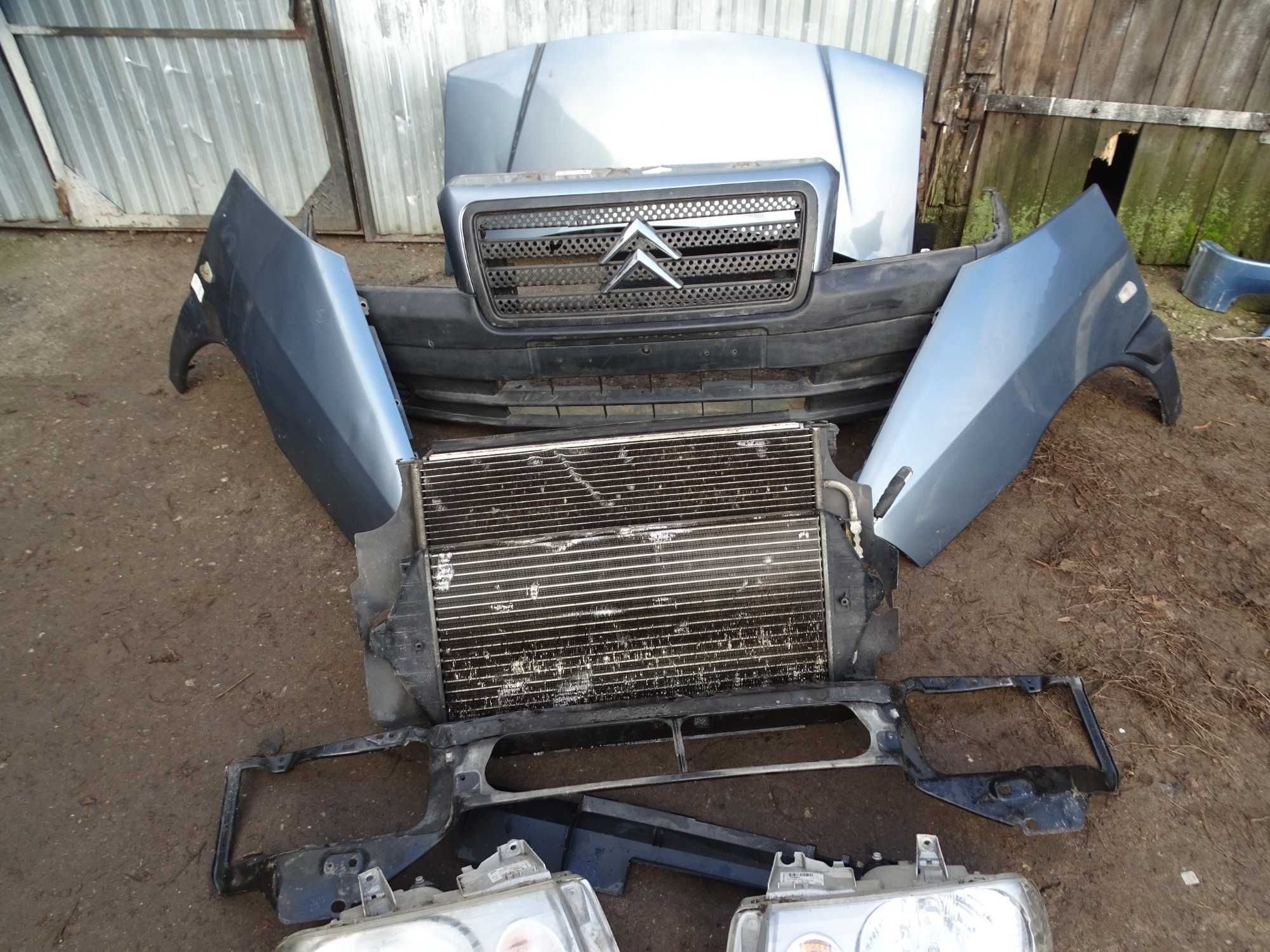 Zderzak Maska Lampy Citroen Jumpy 2,0 hdi lift