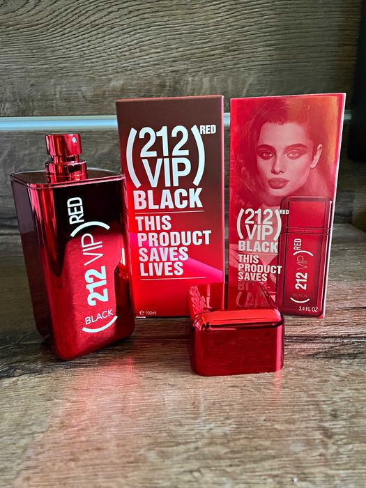 212 Vip Black Red - Perfumy męskie 100ml