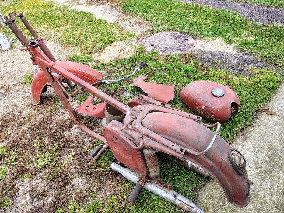 Rama jawy bez silnika